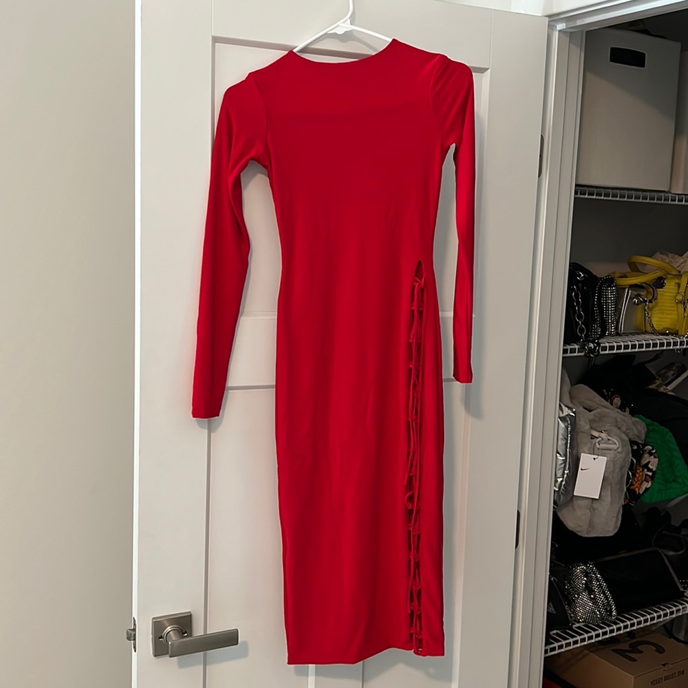 Lopez Lace Up Dress
